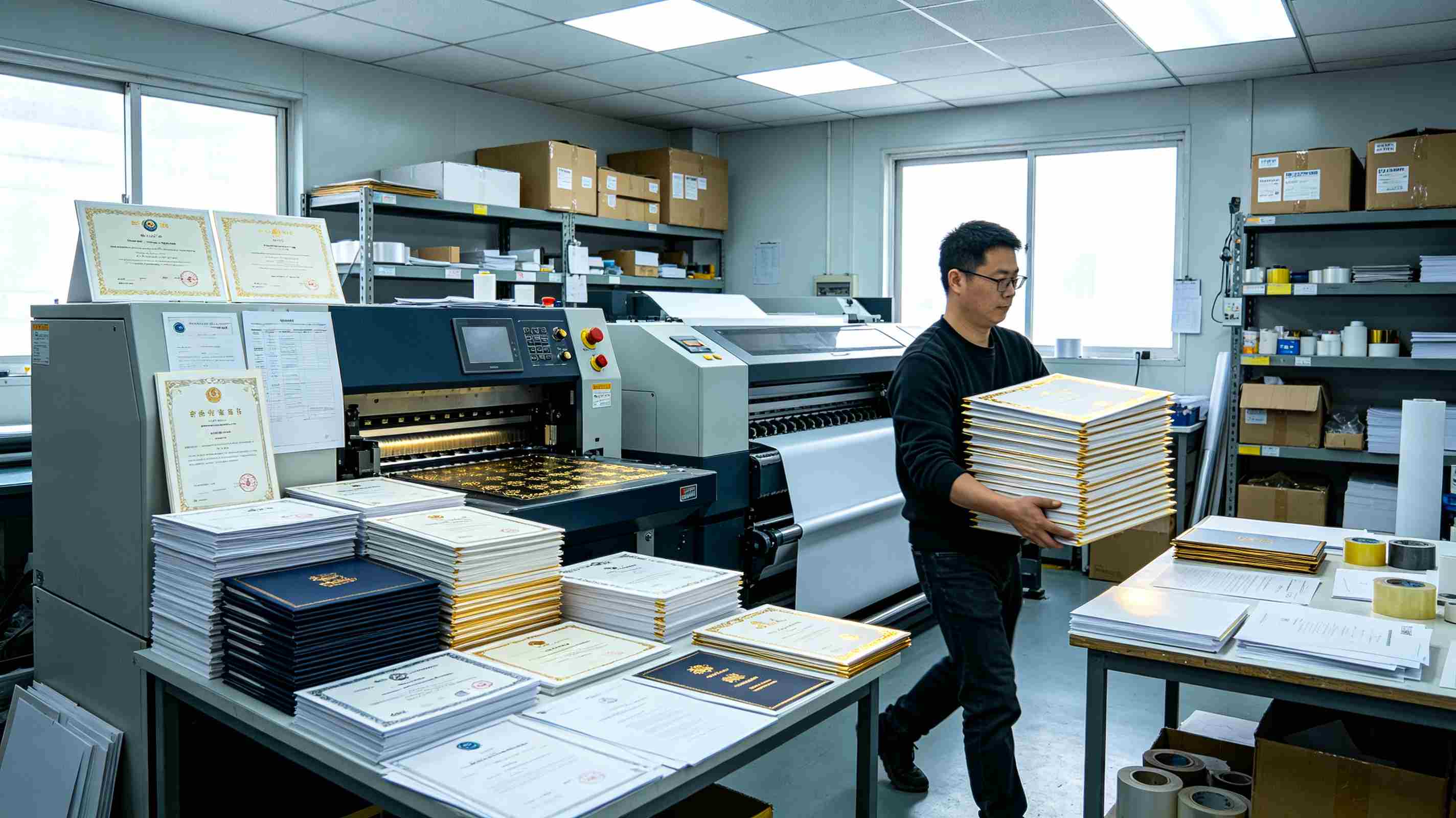 24小时加急证书制作：职业资格证书快速出件流程全解析